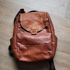 Jack George voyager convertible leather backpack